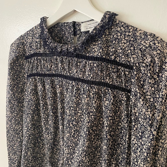 & OTHER STORIES Long Sleeve Floral Blouse - 0 - Picture 2 of 6